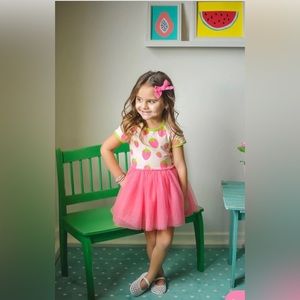 Taylor Joelle Girl’s Strawberry Tutu Dress